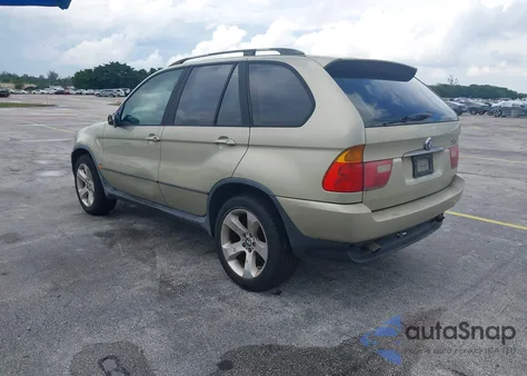 2003 BMW X5 3.0I z USA, uszkodzony, nr VIN 5UXFA53563LV76883